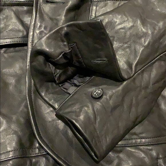 Theory men’s 100% washed leather sports coat NWT - Picture 16 of 16